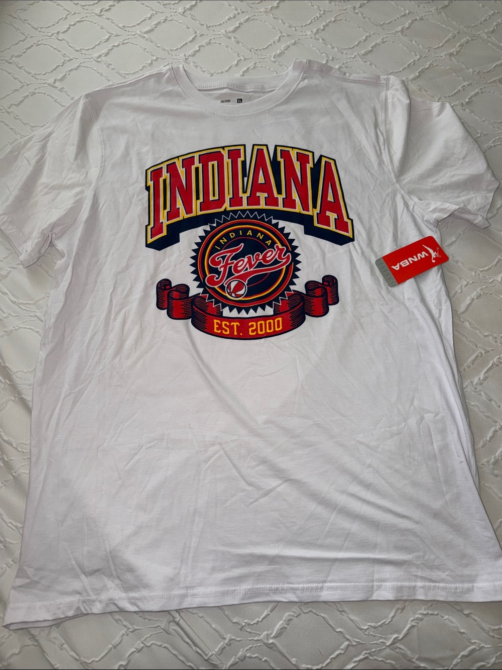NWT Indiana fever WNBA tee